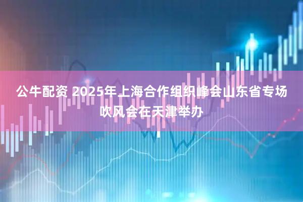 公牛配资 2025年上海合作组织峰会山东省专场吹风会在天津举办